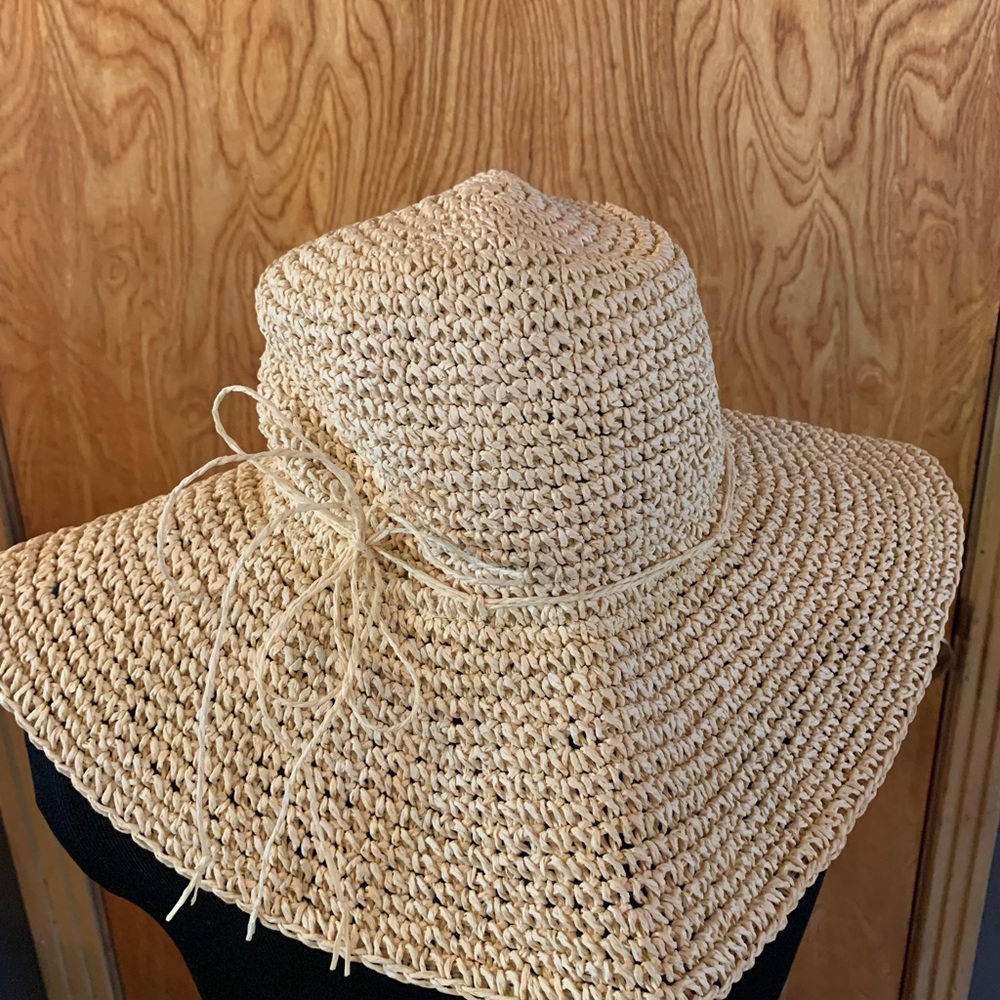 Floppy Straw Sun Hat